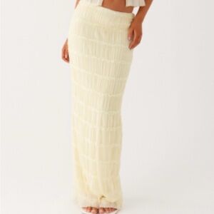 Peppermayo yellow Maxi skirt